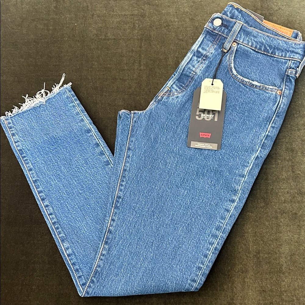 Levi's 501 skinny jeans